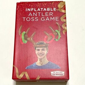 Inflatable Antler Toss Game Holiday Party Fun Toy New In Box